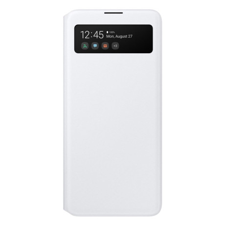 Оригинальный чехол-книжка Samsung S View Wallet для Samsung Galaxy A51 white (EF-EA515PWEGRU)