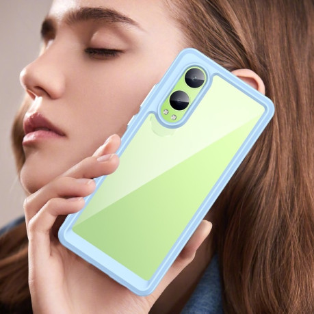 Протиударний чохол Colorful Acrylic Series для OnePlus Nord CE4 Lite - синій