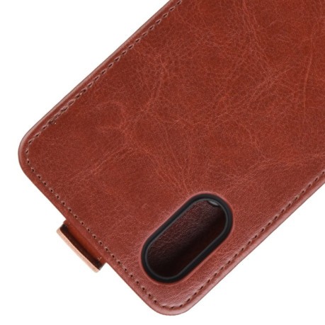 Флип- чехол R64 Texture Single на Samsung Galaxy M01- коричневый