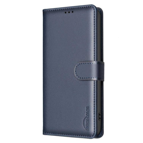 Чехол-книжка Litchi Texture RFID Anti-theft Leather для на Samsung Galaxy M16 5G / F16 5G - синий