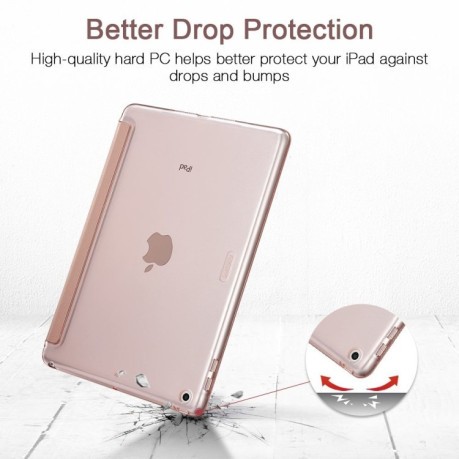Чохол-книжка ESR Yippee Color Series Slim Fit на iPad Mini 5 2019 - рожеве золото