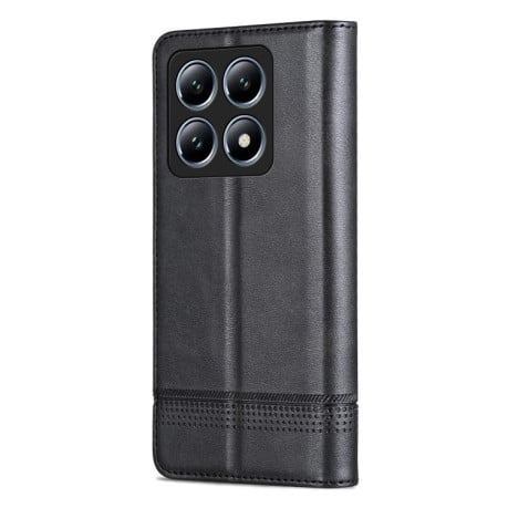 Чохол-книжка AZNS Magnetic Calf на Xiaomi 14T Pro - чорний