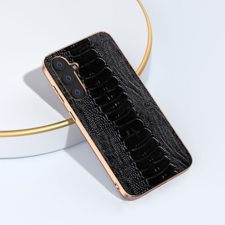 Шкіряний Чохол ABEEL Genuine Leather Weilai Series Samsung Galaxy S23 FE 5G - чорний