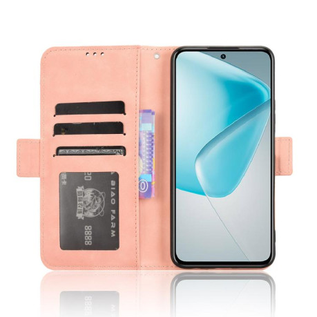 Чохол-книжка Skin Feel Calf на Infinix Hot 50 Pro+ 4G - рожевий