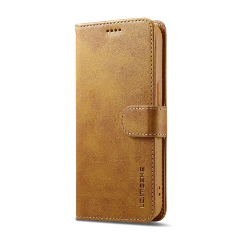 Чохол книжка LC IMEEKE Calf Texture на iPhone 16e - жовтий