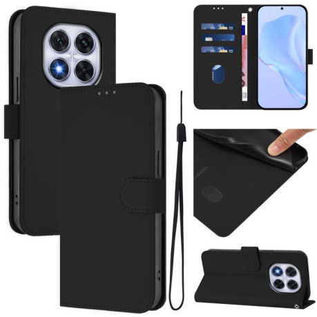 Чохол-книжка Skin Feel S-type для Xiaomi Redmi Note 14 Pro 5G/Poco X7 - чорний