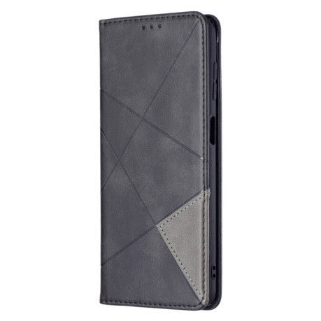 Чехол-книжка Rhombus Texture для Samsung Galaxy M52 5G - черный