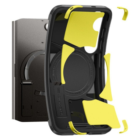 Оригінальний чохол Spigen Tough Armor Mag (Magsafe) для Samsung Galaxy S25 - Green