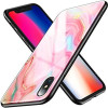 Чохол FLOVEME для iPhone X/Xs - marble pink