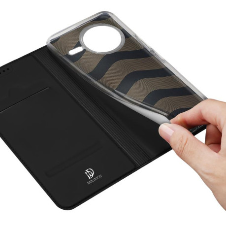 Чохол-книжка DUX DUCIS Skin X Pro Series Magsafe для Xiaomi Poco F7 Pro / Redmi K80 5G - чорний