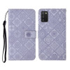 Чехол-книжка Ethnic Style для Samsung Galaxy A02s - фиолетовый