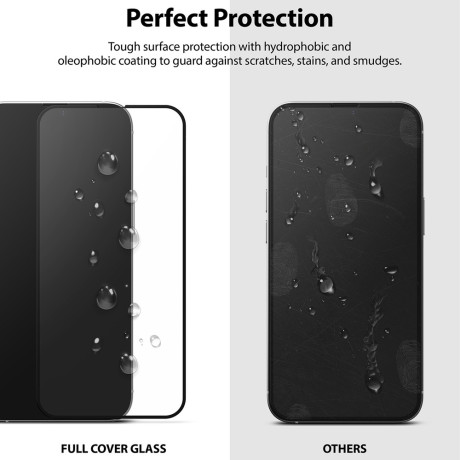 Оригинальное защитное стекло Ringke Invisible для iPhone 14/13/13 Pro