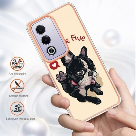 Протиударний чохол Electroplating IMD для OPPO A80 5G/A3 Pro Global - Dog