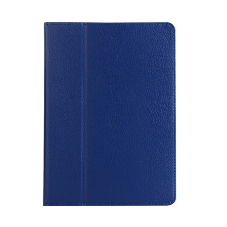 Чохол-книжка Litchi Texture 2-fold на iPad 9/8/7 10.2 (2019/2020/2021)/Pro 10.5/Air 2019-синій