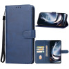 Противоударный чехол EsCase Leather для OnePlus Nord N30/CE 3 Lite - синий