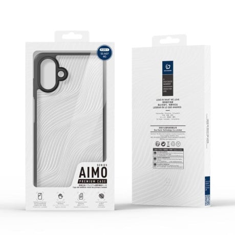 Чехол DUX DUCIS Aimo Series гибрид на Samsung Galaxy A07 4G - черный