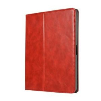 Чехол-книжка из натуральной кожи EsCase Premium Soft Genuine Leather на iPad Pro 11/2018-красный