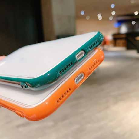 Ударозащитный чехол Acrylic для iPhone 11 Pro Max - оранжевый