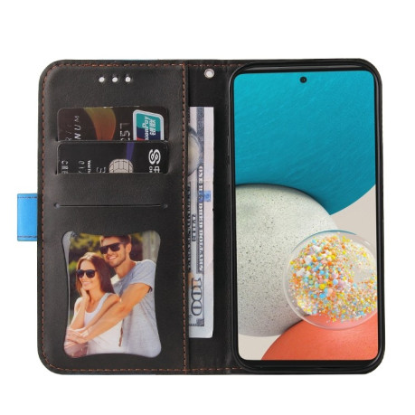 Чехол-книжка Business Stitching-Color для Samsung Galaxy A53 5G - синий
