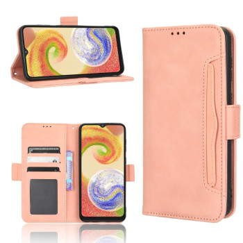 Чохол-книжка Skin Feel Calf Samsung Galaxy A04 - рожевий