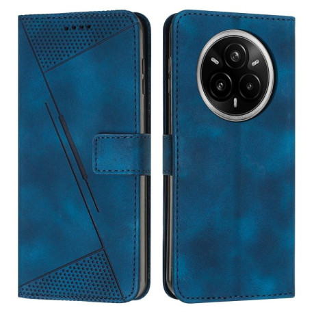 Чохол-книжка Dream Triangle Leather на Realme 14 Pro+ - синій