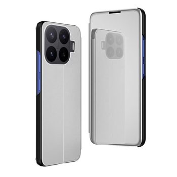 Чохол-книжка Clear View на Xiaomi 17T Pro 5G — сріблястий