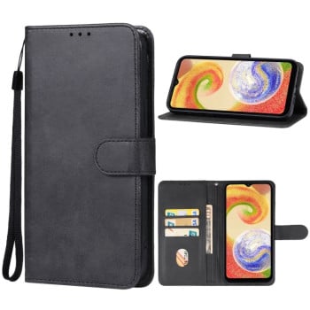 Чехол-книжка EsCase Leather для Samsung Galaxy A05 - черный