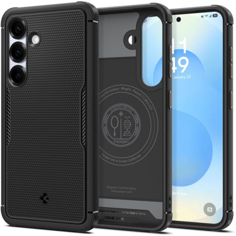 Оригинальный чехол Spigen Core Armor Mag для Samsung Galaxy S25 - Matte Black