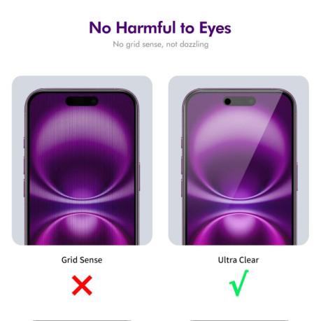 Защитное стекло ENKAY 28 Degree Privacy Screen для iPhone Air - черный