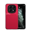 Противоударный чехол Tilt Strip Grain на Xiaomi Redmi Note 15 4G / 5G /Poco M8 Note 15 4G / 5G /Poco M8 5G — красный