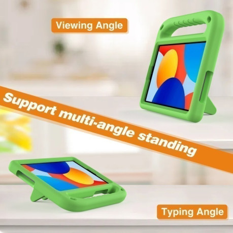 Протиударний чохол EVA Flat Anti Falling для Xiaomi Redmi Pad SE 8.7 - зелений