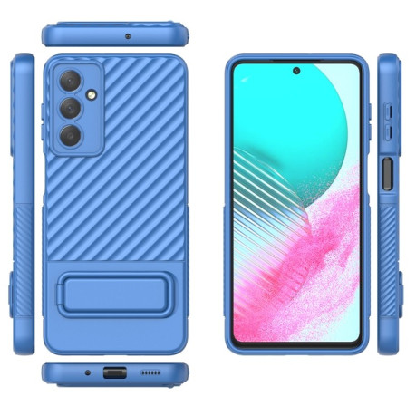 Протиударний чохол Texture Wavy для Samsung Galaxy M54 - синій
