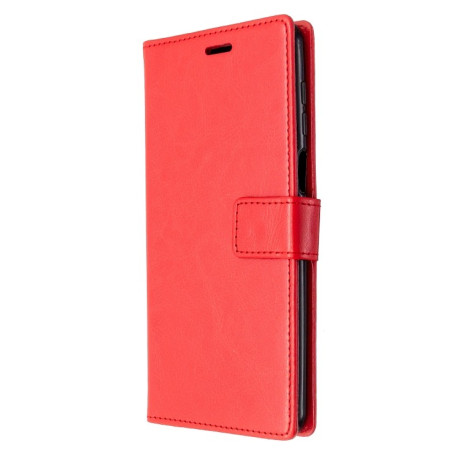 Чехол-книжка Crazy Horse Texture на Xiaomi Redmi Note9 Pro/Redmi Note 9s - красный