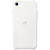 Силиконовый чехол Silicone Case White для iPhone SE 3/2 2022/2020/8/7