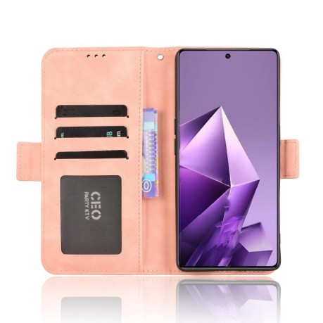 Чехол-книжка Skin Feel Calf на Infinix Note 50 Pro+ - розовый