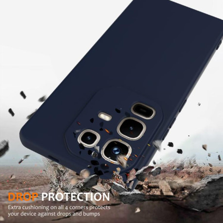 Силиконовый чехол Shockproof Silicone Magsafe для Infinix Note 50 4G / 50 Pro 4G - синий