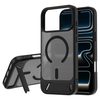 Магнитный чехол Lereach с держателем на iPhone 18 Pro Max / 17 Pro Max — черный