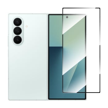 Захисне скло ENKAY Hat-Prince Full Glue з алюмосилікатного скла на Samsung Galaxy Fold 7 - чорне