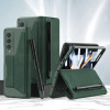 Чехол-книжка GKK Tempered Glass Film Armor для Samsung Galaxy Fold4 - зеленый