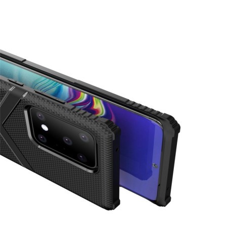 Противоударный чехол Diamond Shield TPU Drop Protection на Samsung Galaxy S20 Ultra -черный