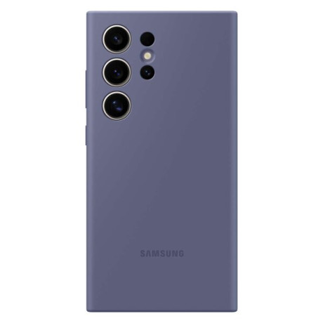 Оригінальний чохол Samsung Silicone Case для Samsung Galaxy S24 Ultra - purple(EF-PS928TVEGWW)