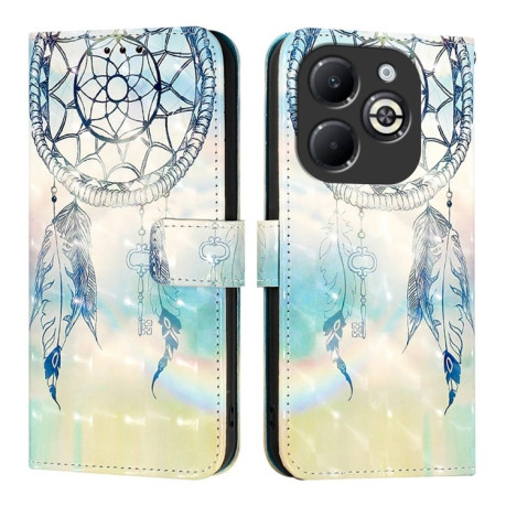 Чехол-книжка 3D Painting для Infinix Smart 8 Plus / Smart 8 Pro - Chimes