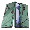Противоударный чехол Punk Armor для Xiaomi Mi 11T / 11T Pro - зеленый
