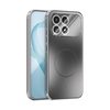 Ударостійкий чохол ABEEL Heat Dissipation Frosted MagSafe для Xiaomi Redmi K90/Poco F8 Pro — сріблястий