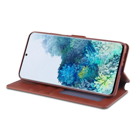 Чохол-книжка AZNS Calf Texture Samsung Galaxy S10 Lite - винно-червоний