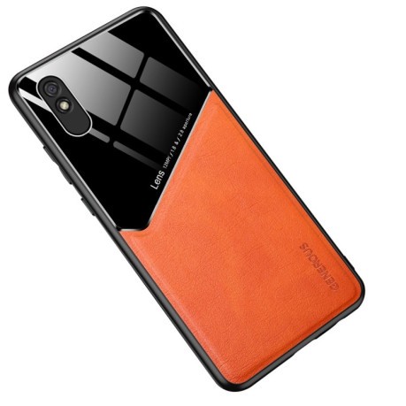Противоударный чехол Organic Glass для Xiaomi Redmi 9A - оранжевый