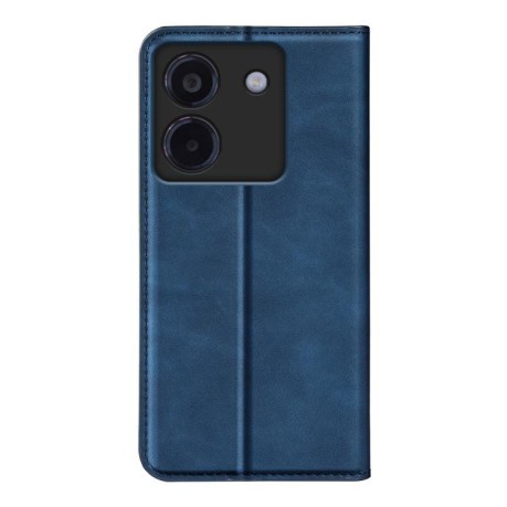 Чохол-книжка Retro Skin Feel Business Magnetic на Xiaomi Poco M7 Pro 5G - синій