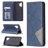 Чехол-книжка Rhombus Texture на Samsung Galaxy A32 4G - синий