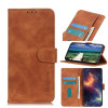 Чехол-книжка KHAZNEH Cowhide Texture на Xiaomi Poco M4 Pro 4G - коричневый