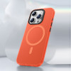Противоударный чехол Benks Magsafe Magnetic для iPhone 15 Pro - оранжевый